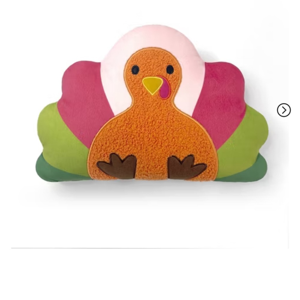 Decorative Colorful Turkey‎ Pillow
